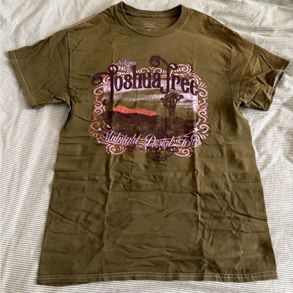 Joshua Tree Olive Green T-Shirt